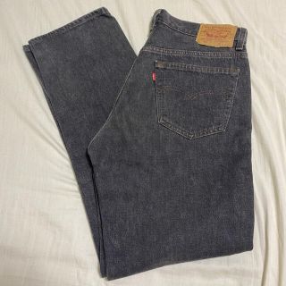 リーバイス(Levi's)の90s リーバイス　501 USA製　ブラックデニム LEVIS 古着　505(デニム/ジーンズ)