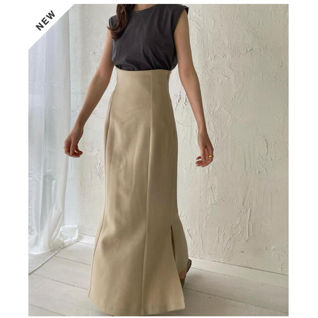 【驚きの値段で】 Side skirt mermaid slit ロングスカート