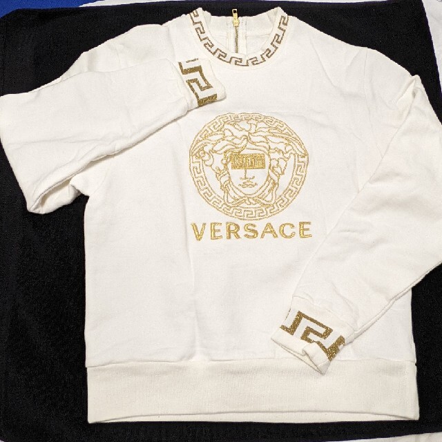 VERSACE(ヴェルサーチ)の【リメイク済・正規品】versace×kith NYC クルーネック メンズのトップス(スウェット)の商品写真