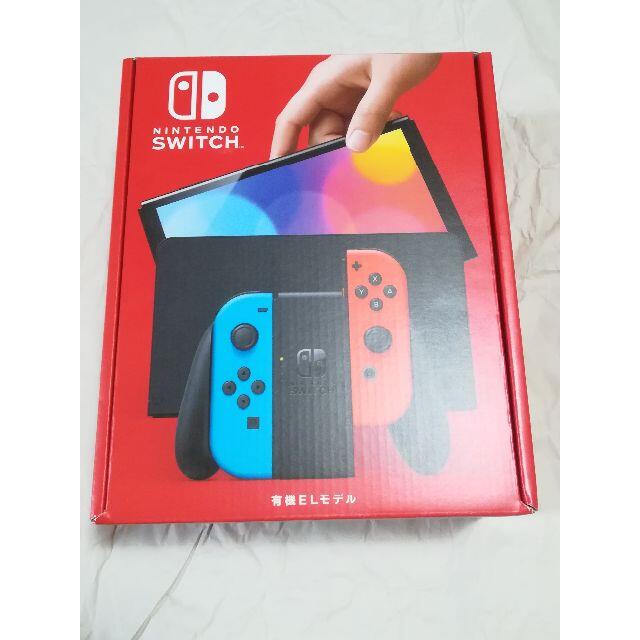 売れ筋がひ贈り物！ Nintendo Switch 有機ELモデル ネオンブルー