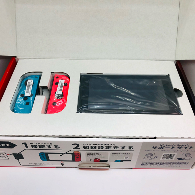 Nintendo Switch本体セット（ネオンカラー）の通販 by とも's shop｜ニンテンドースイッチならラクマ Switch - 在庫あ好評