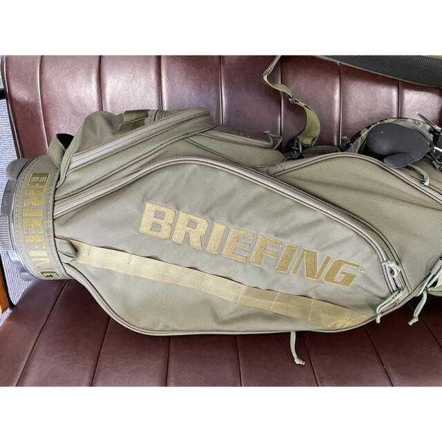 BRIEFING(ブリーフィング)のブリーフィング バリスティックナイロン CR-5#02 限定キャディバッグ スポーツ/アウトドアのゴルフ(バッグ)の商品写真