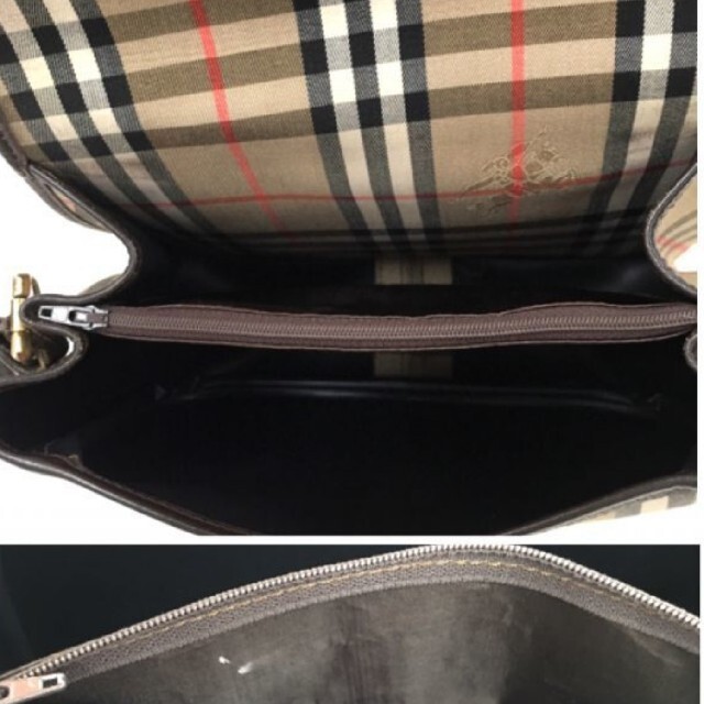 BURBERRY(バーバリー)の極 美品 バーバリーズ ショルダー バッグ シャドーホース ノバチェック  レディースのバッグ(ショルダーバッグ)の商品写真