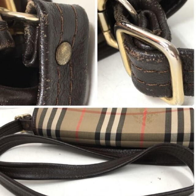 2023本物保証】 BURBERRY - 極 美品 バーバリーズ ショルダー バッグ
