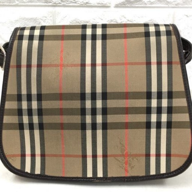 BURBERRY(バーバリー)の極 美品 バーバリーズ ショルダー バッグ シャドーホース ノバチェック  レディースのバッグ(ショルダーバッグ)の商品写真