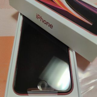 エーユー(au)の■新品■ iPhone SE  64GB 第2世代 レッド(スマートフォン本体)