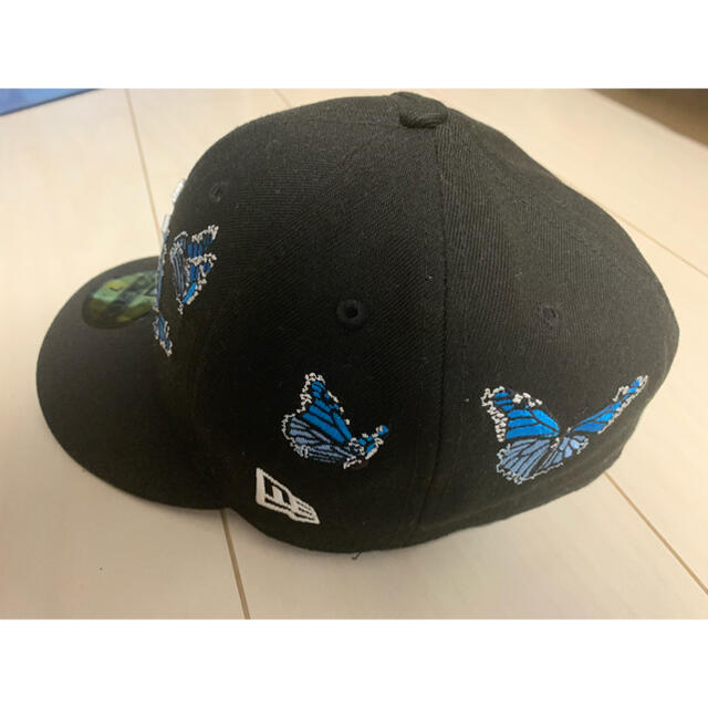 NEW ERA(ニューエラー)のnewera 59fifty butterfly刺繍 1/4 ネイビー メンズの帽子(キャップ)の商品写真