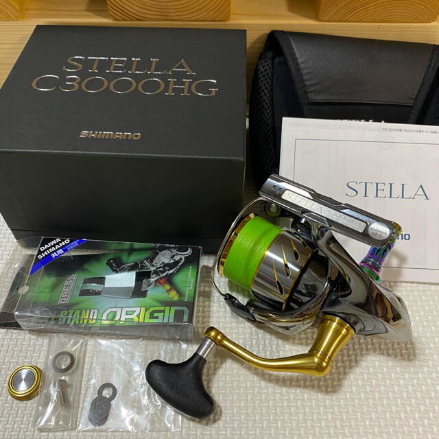シマノ 14ステラ C3000HG リールスタンド付き | www.jarussi.com.br