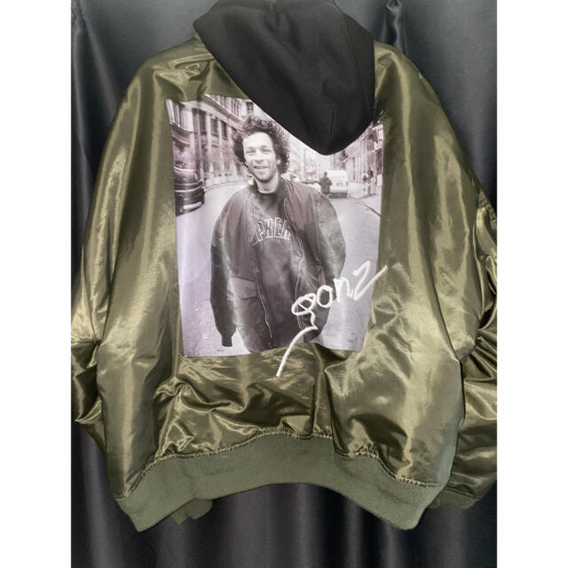 Mark Gonzales MA-1 アウター　ブルゾン　完売品　美品 メンズのジャケット/アウター(ブルゾン)の商品写真