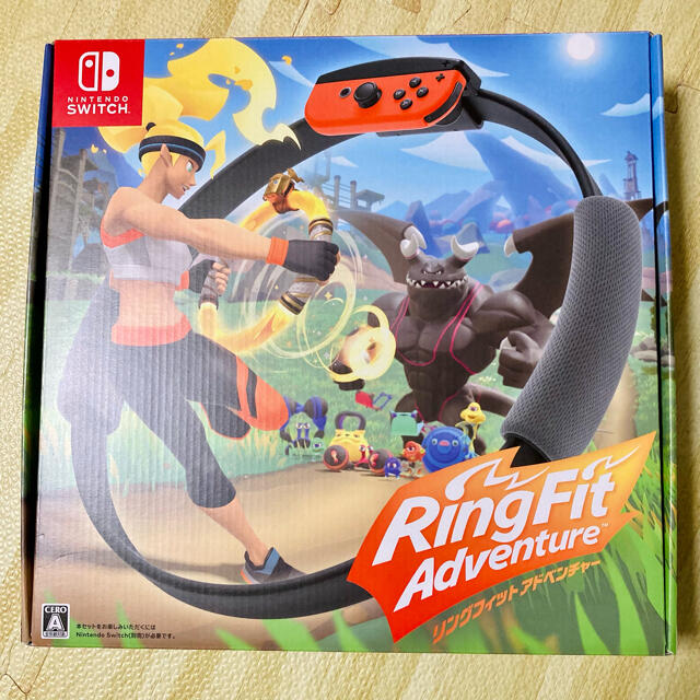 【超美品・即発送】リングフィット アドベンチャー Switch