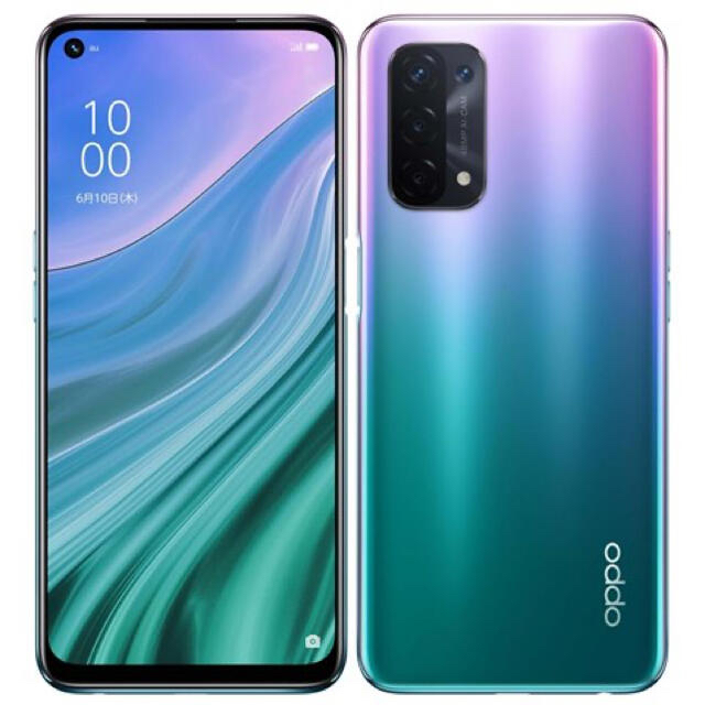 OPPO A54 5G パープル SIMフリー 新品未使用 本体 利用制限