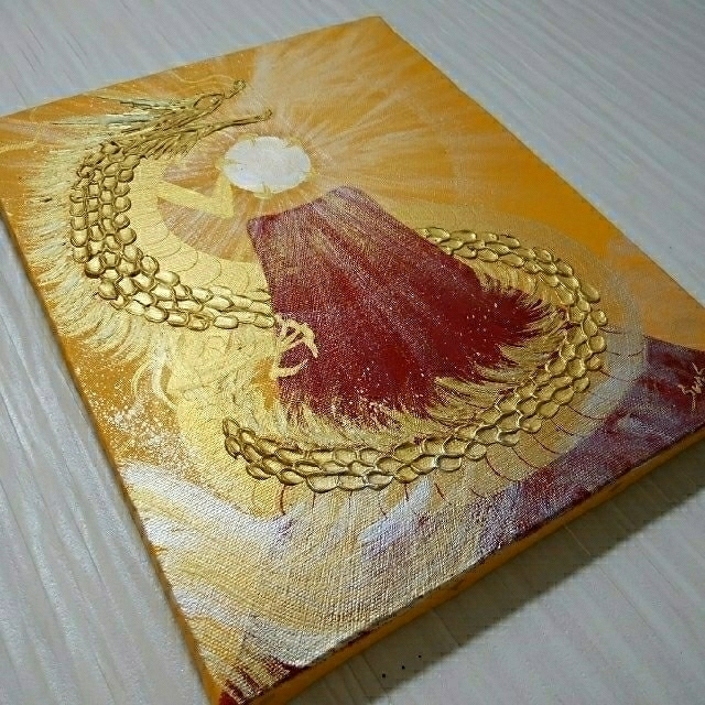 最強開運*金鱗 金神昇龍赤富士光玉 金運 龍神 大願成就邪気払い商売繁盛 子宝 2