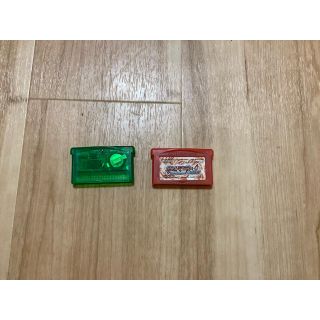 ゲームボーイアドバンス(ゲームボーイアドバンス)のポケットモンスター ファイアレッド&エメラルド(GBA)(携帯用ゲームソフト)