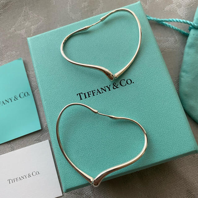 ぁすじゅんさま専用 Tiffany オープンハートピアス - ピアス