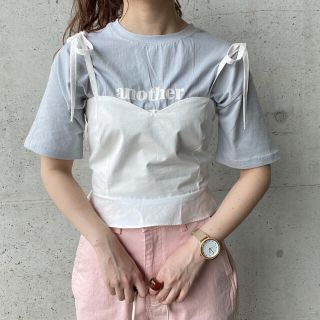 ザラ(ZARA)のリボンビスチェ(キャミソール)