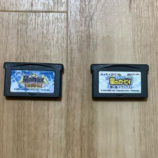 ゲームボーイアドバンス(ゲームボーイアドバンス)の星のカービィ 夢の泉デラックス&鏡の大迷宮(GBA)(携帯用ゲームソフト)