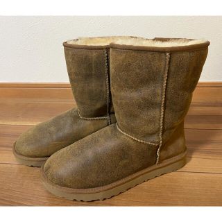 アグ(UGG)のUGG ムートンブーツ　メンズ　レザー　27cm  9  アグ(ブーツ)