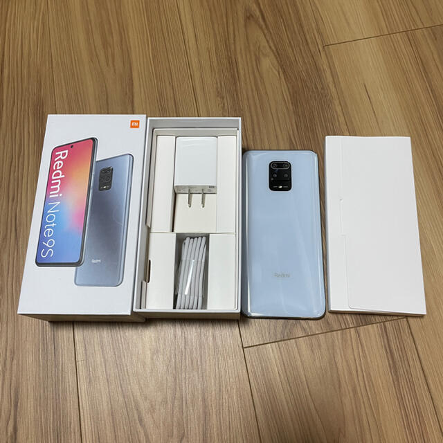 美品 SIMフリー Redmi Note 9S 64GB ホワイト