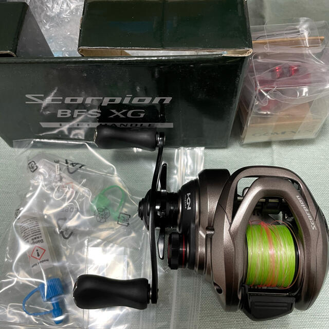 スコーピオンBFS XG LEFT (左 レフトハンドル) シマノ 新しい