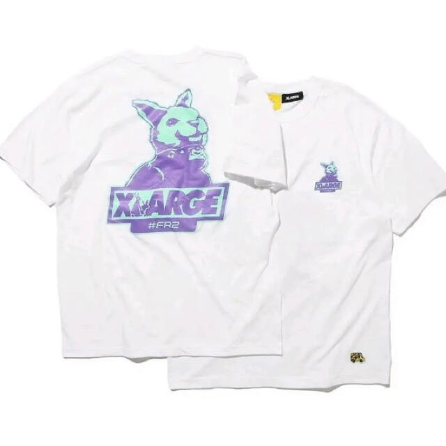 XLARGE(エクストララージ)のFR2 XLARGE コラボ Tシャツ FR2DOKO?限定 カラー 新品 L メンズのトップス(Tシャツ/カットソー(半袖/袖なし))の商品写真