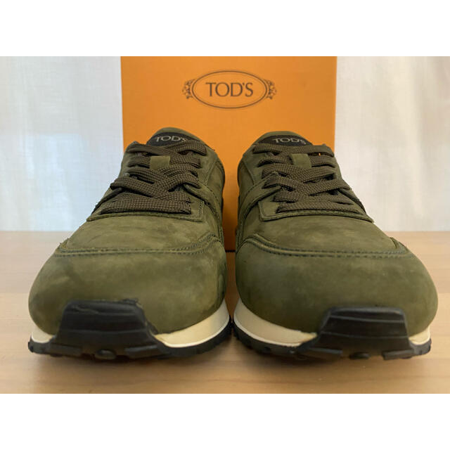 TOD'S(トッズ)の新品 tod's ラグジュアリー ヌバックレザースニーカー トッズ uk5 メンズの靴/シューズ(スニーカー)の商品写真