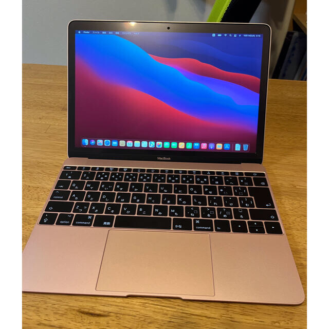 アップル macbook 2017 12インチ　ローズゴールド