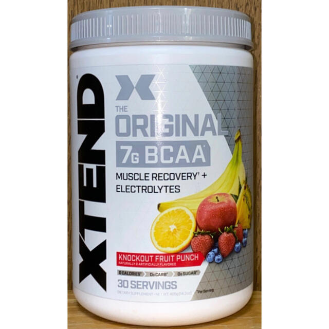 Xtend エクステンド BCAA フルーツパンチ味 食品/飲料/酒の健康食品(アミノ酸)の商品写真