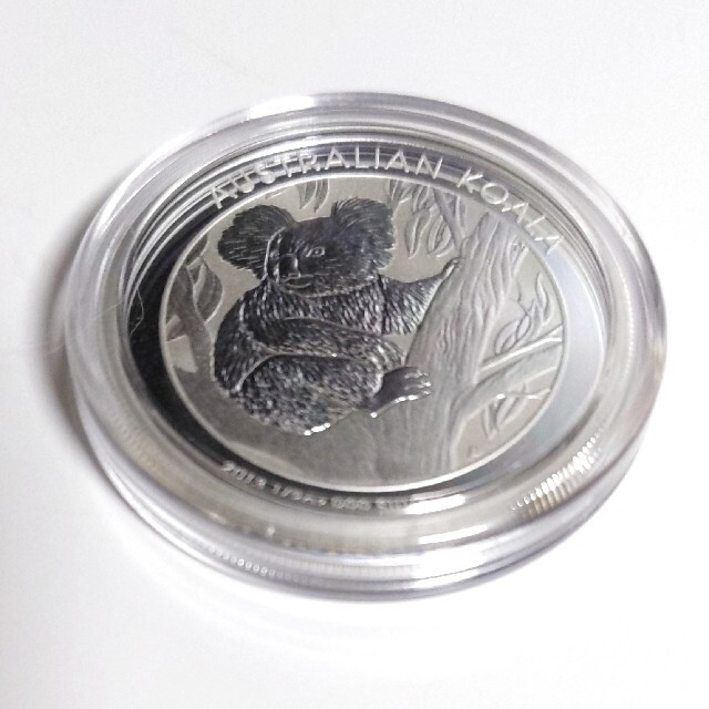 送料無料/プレゼント付♪ 2013 オーストラリア コアラ銀貨 1/2oz