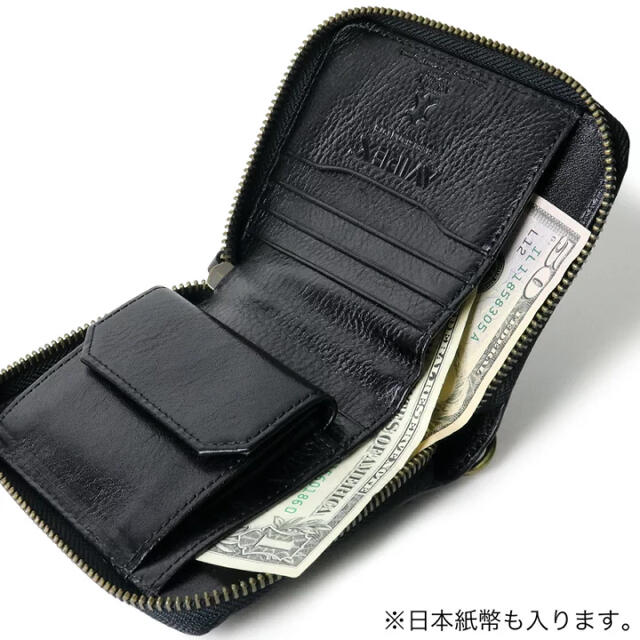 AVIREX - 二つ折り財布 財布 AVIREX AX9101 アヴィレックス 本革 牛革