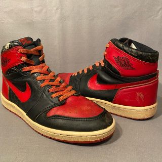 ジョーダン1 黒赤 オリジナル 1985年製 29cm AJ1OG