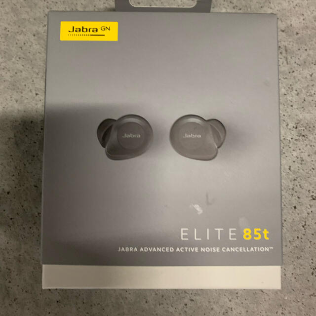 【日本製】 【新品未使用】Jabra Elite 85t 完全ワイヤレスイヤホン ヘッドフォン/イヤフォン