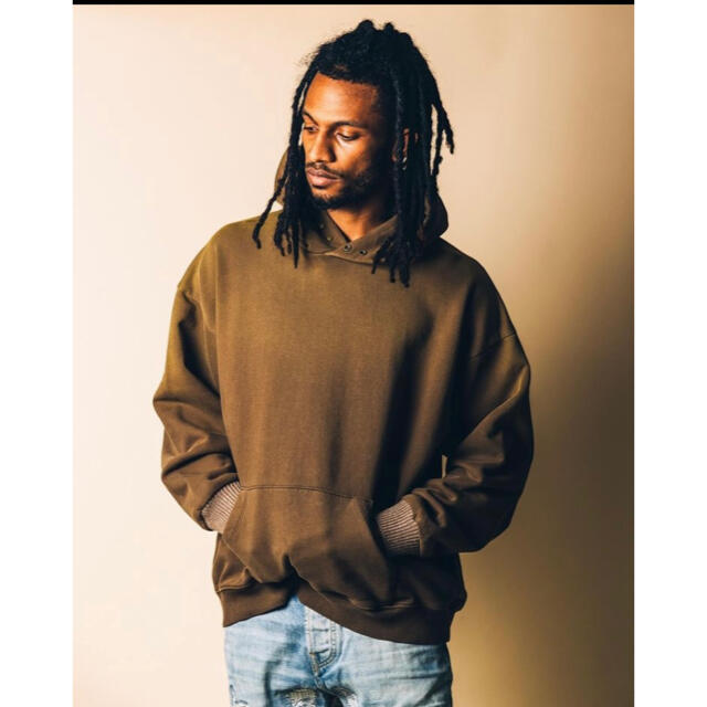 fear of god 7th vintage mocha パーカー Mサイズ