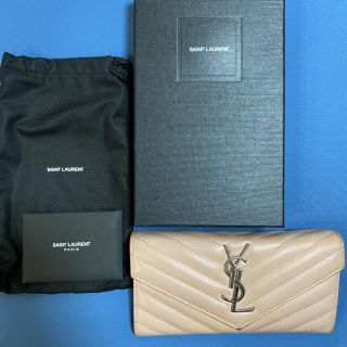 サンローラン(Saint Laurent)のYSL モノグラム　長財布(財布)