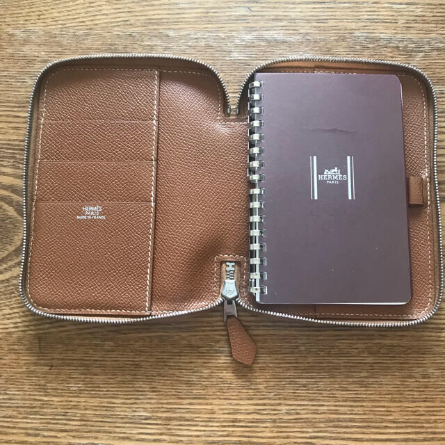 Hermes - エルメス アジェンダ GM ゴールド リフィル付き!の通販 by