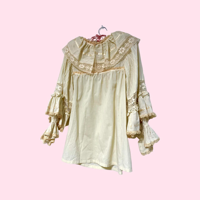 Lochie(ロキエ)のvintage lace blouse レディースのトップス(シャツ/ブラウス(長袖/七分))の商品写真