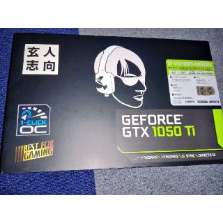 玄人志向GF-GTX1050Ti-E4GB/DF3(PCパーツ)