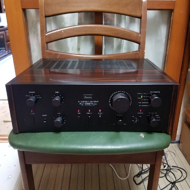 デッドストック整備済完動超美品!山水プリメインアンプAU-D607F EXTRA