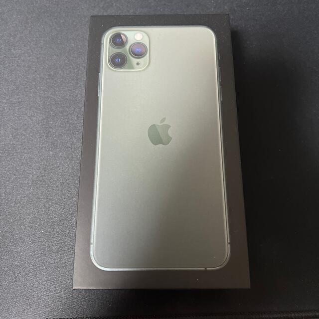 iphone 11 promax 256gb ミッドナイトグリーン