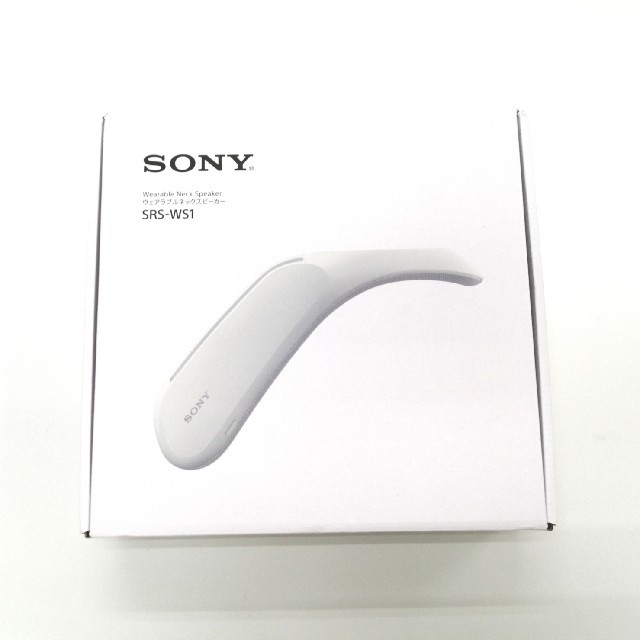 美品 匿名配送 SONYネックスピーカー SRS-WS1 純正カバー付き-