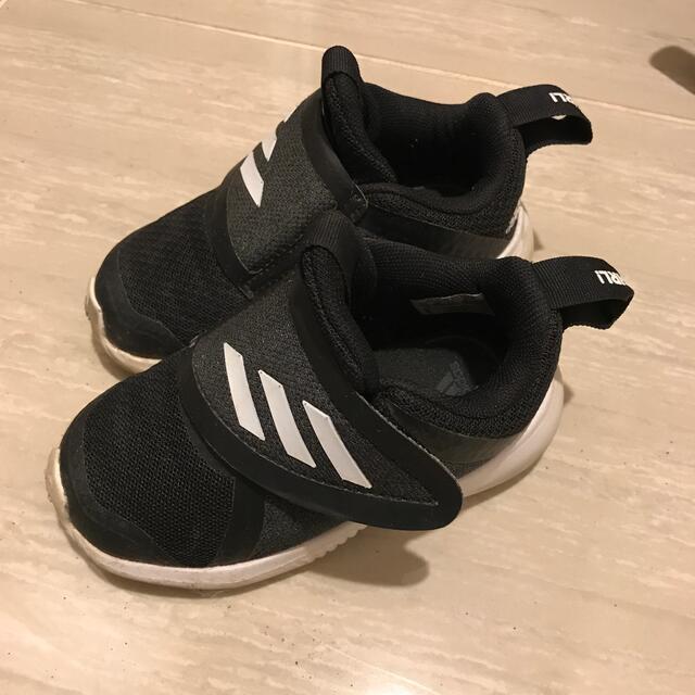 adidas(アディダス)のアディダス　14.0㎝　ブラック キッズ/ベビー/マタニティのベビー靴/シューズ(~14cm)(スニーカー)の商品写真