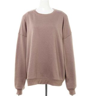 イング(INGNI)の新品　ﾊﾞｯｸﾌｧｽﾅｰTOPS  INGNI (トレーナー/スウェット)