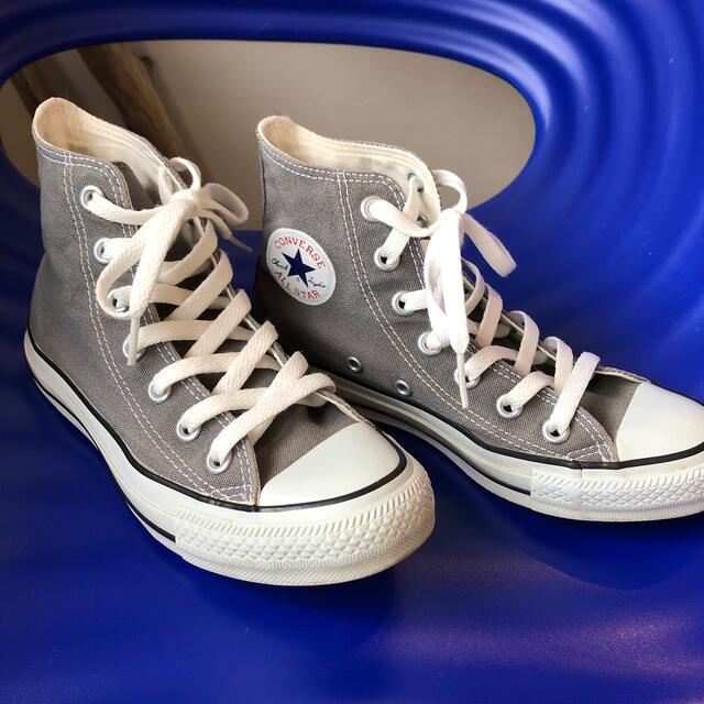 CONVERSE(コンバース)のCONVERSE ALL STAR グレー22cm キッズ/ベビー/マタニティのキッズ靴/シューズ(15cm~)(スニーカー)の商品写真