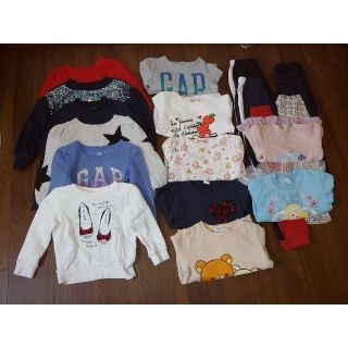 ベビーギャップ(babyGAP)の女の子　100cm　110cm　子供服　秋冬物　ズボン　まとめ売り(その他)