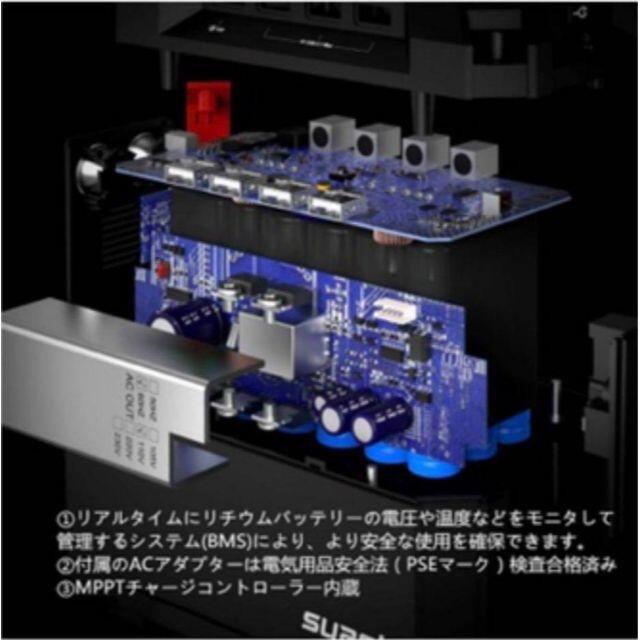 【新品未使用】suaoki スアオキ S270 ポータブル電源 家庭用蓄電池 スポーツ/アウトドアのアウトドア(その他)の商品写真