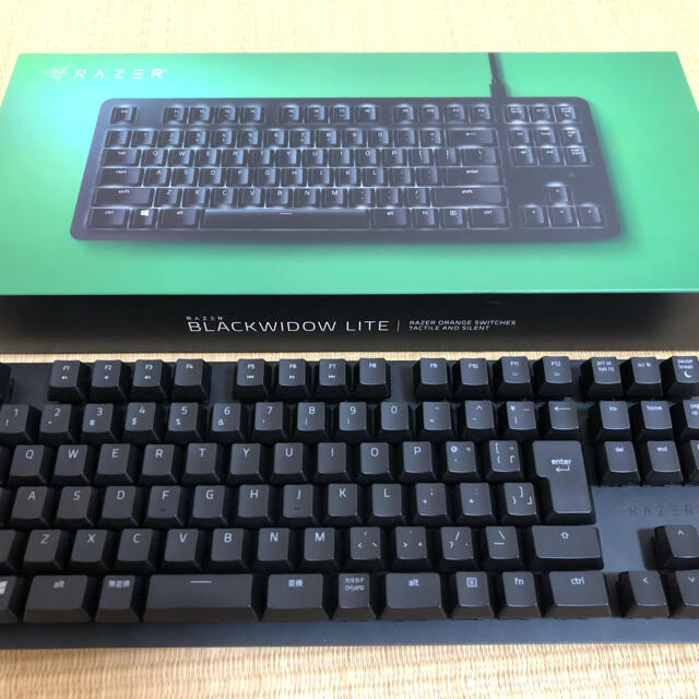 Razer ゲーミングキーボード BLACKWIDOW LITE JP CLAS