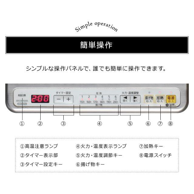 アイリスオーヤマ(アイリスオーヤマ)のIHクッキングヒーター ビルトイン 200V IHC-B122-W スマホ/家電/カメラの調理家電(IHレンジ)の商品写真