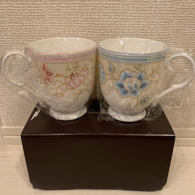 【Noritake】ペアマグカップ 1