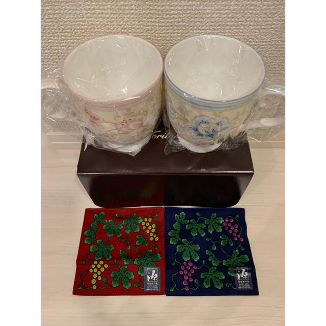 【Noritake】ペアマグカップ