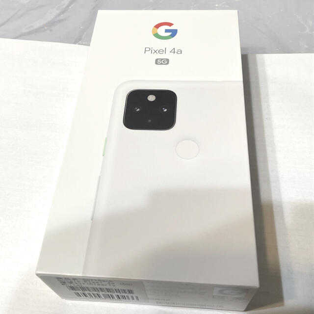 スマートフォン/携帯電話新品未使用品　Google Pixel4a (5G)　128GB　simフリー