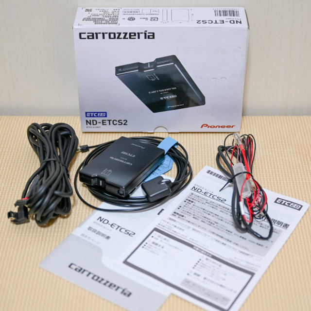 【美品】carrozzeria ETC2.0 車載器 ナビ連動 ND-ETCS2